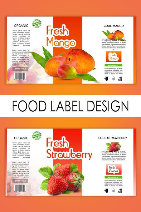 Food & Beverage label sample - Escalent Labels