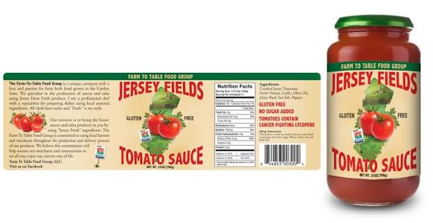 Food & Beverage label sample - Escalent Labels